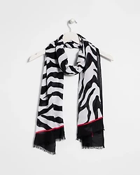 Animal Print Oblong Scarf