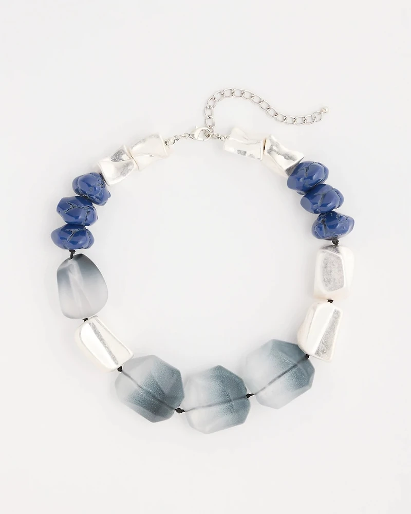 Geo Short Collar Necklace