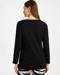 Ponte Cotton Button Tunic