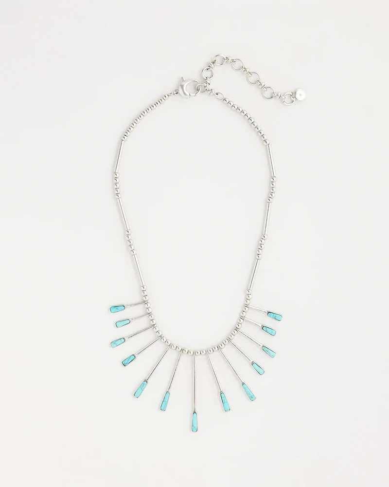 Sliced Bib Necklace