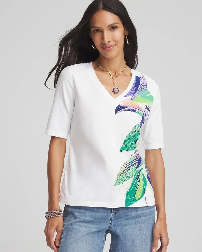 Island V-Neck Perfect Tee