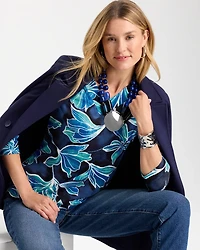 Artisanal Pima Cotton 3/4 Sleeve Tee