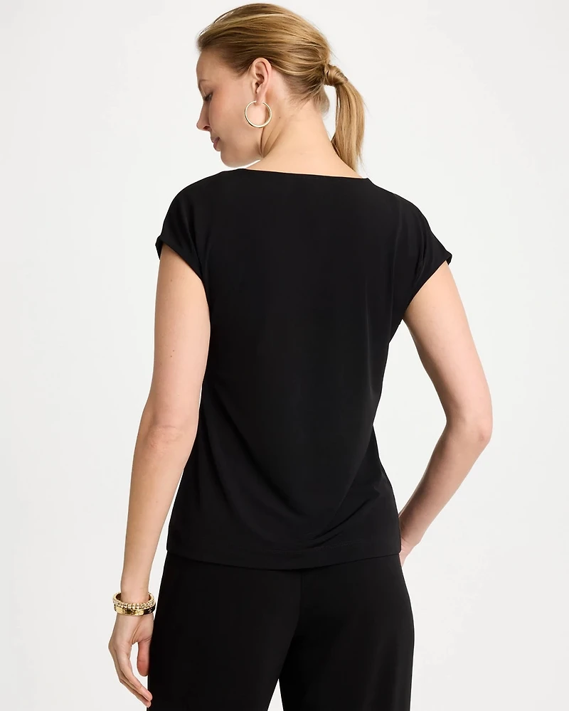 Travelers™ Knit Asymmetrical Top