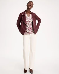 Paisley Pima Cotton 3/4 Sleeve Tee