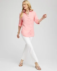 Juliet Soft-Stretch Flared Ankle Pants