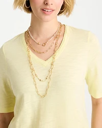 Sea Foam Multi-Strand Convertible Necklace