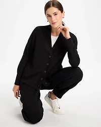 Zenergy® Soft Rib Detail Cardigan