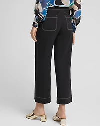 Brigitte™ Utility Wide-Leg Cropped Pants