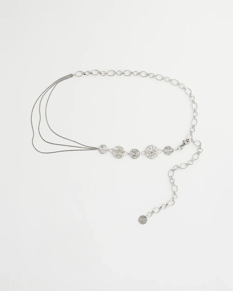 Chico's Charm Chain Belt