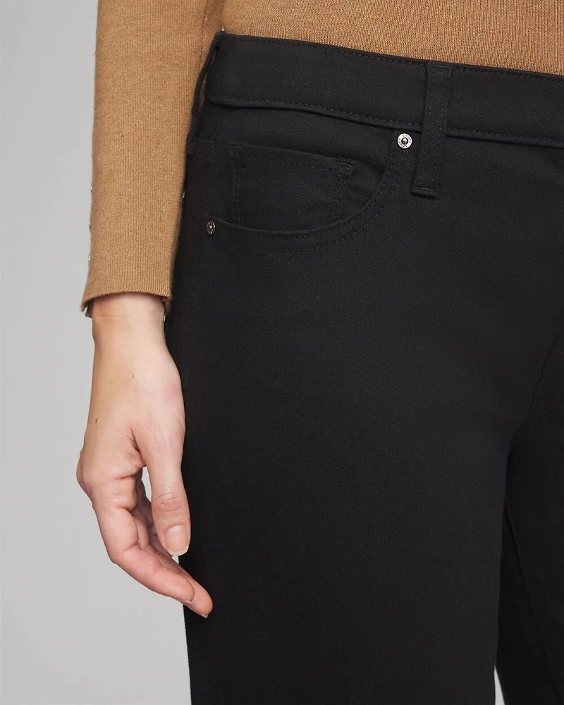 Girlfriend Straight Ankle Jeans