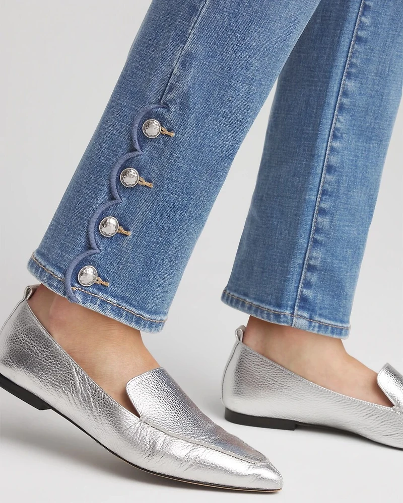Girlfriend Slim Ankle Jeans