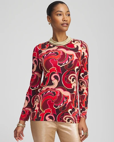 Touch of Cool™ Swirl Layering Tee