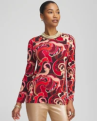 Touch of Cool™ Swirl Layering Tee