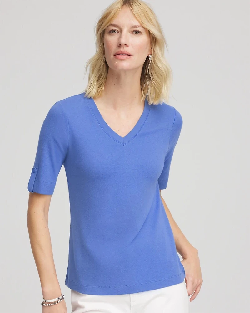 Everyday V-Neck Pima Tee