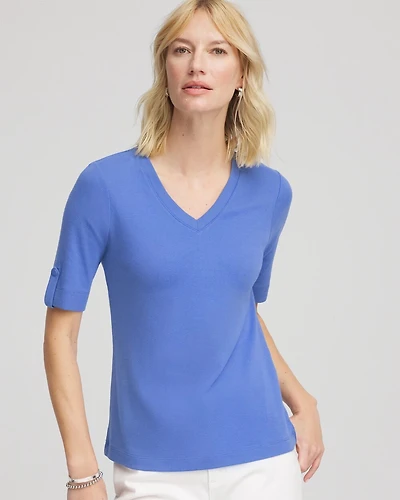 Everyday V-Neck Pima Tee