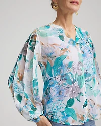 Georgette Billow Sleeved Blouse
