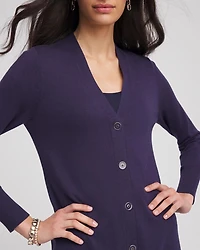 Novelty Duster Button Cardigan