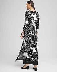 Bateau-Neck Jersey Maxi Dress