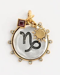 Capricorn Zodiac Charm Pendant
