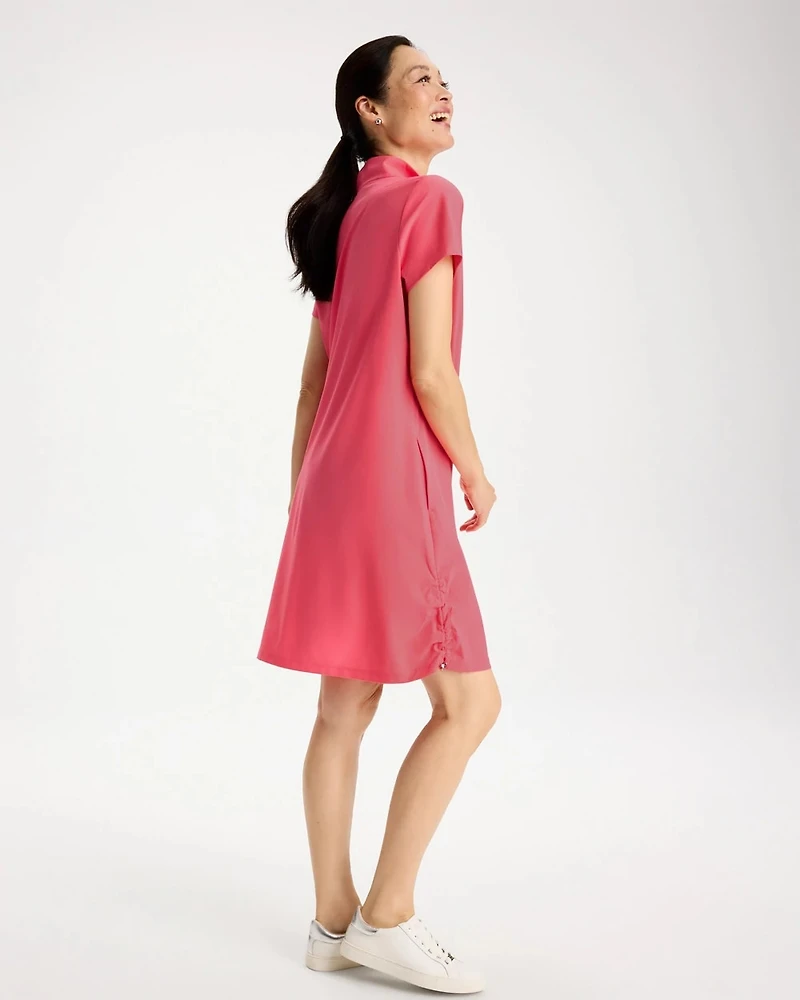 Zenergy® UPF Mockneck Bungee Dress