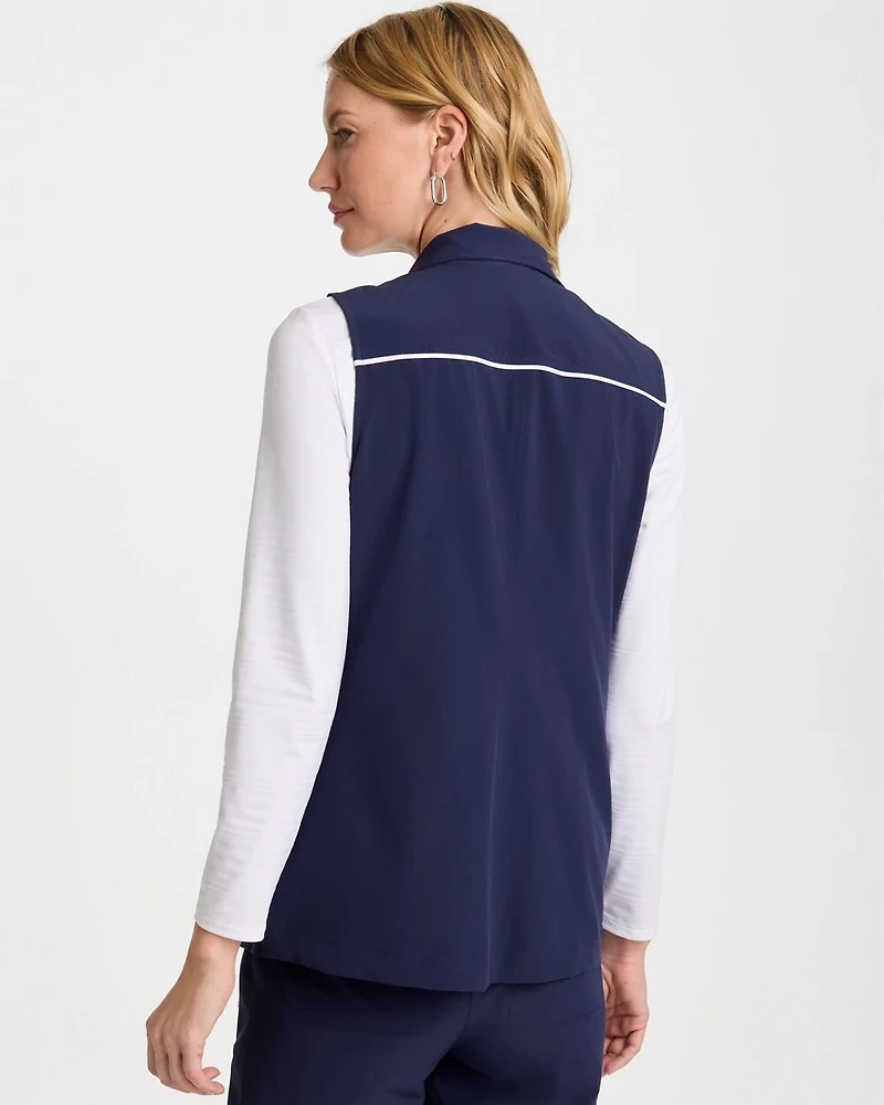 Zenergy® UPF Full Snap Vest