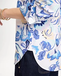 No Iron™ Stretch Paisley Shirt