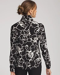 Zenergy® Half-Zip Mockneck Top