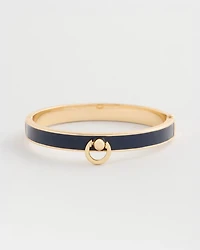 Mixed Metal Epoxy Hinge Bangle