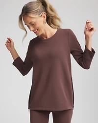 Zenergy® Satin-Trim Tunic