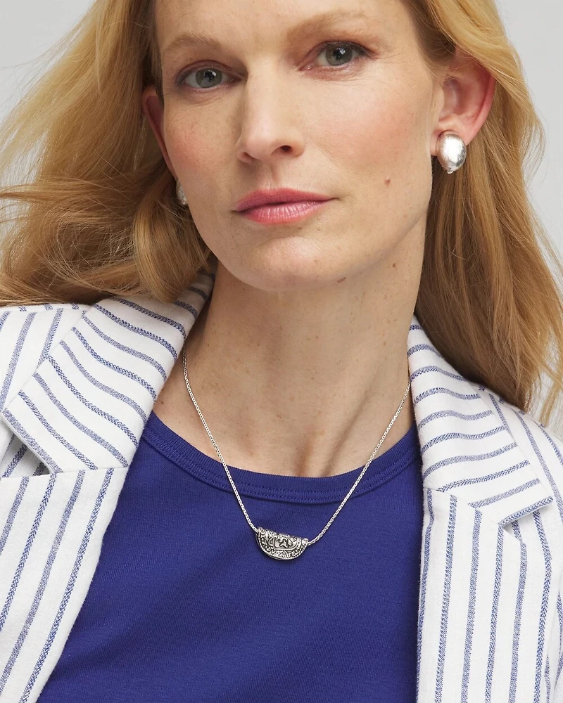 Convertible Multi Strand Charm Necklace