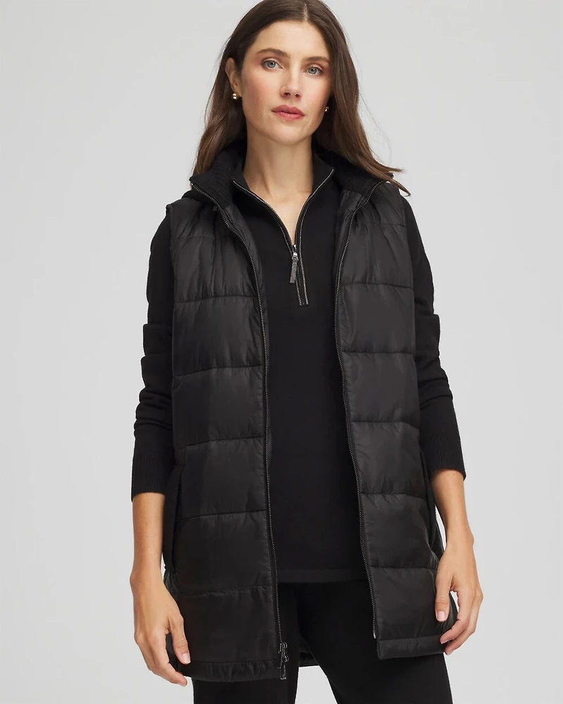 Zenergy® Quilted Hooded Vest