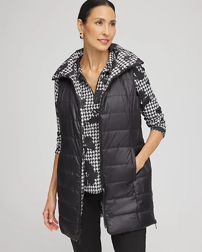 Zenergy® Houndstooth Reversible Vest