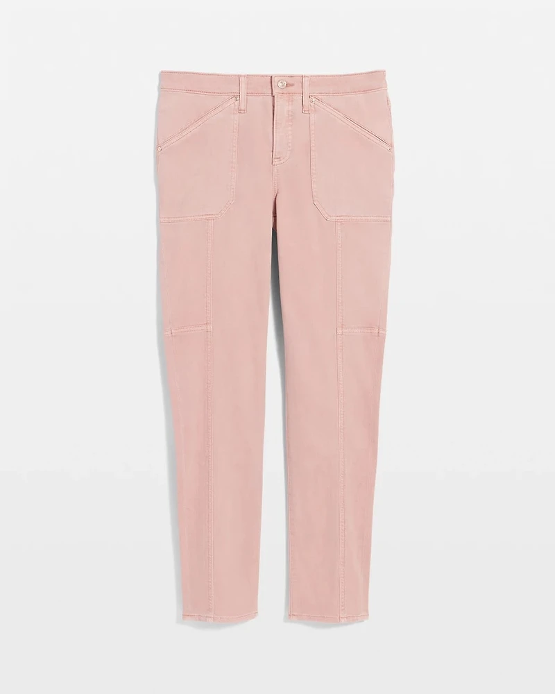 Girlfriend Ankle Utility Jeans