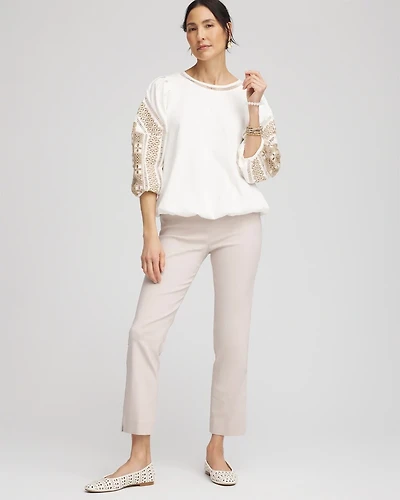 Brigitte™ Slim Pull-On Crop