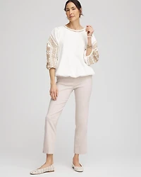 Brigitte™ Slim Pull-On Crop