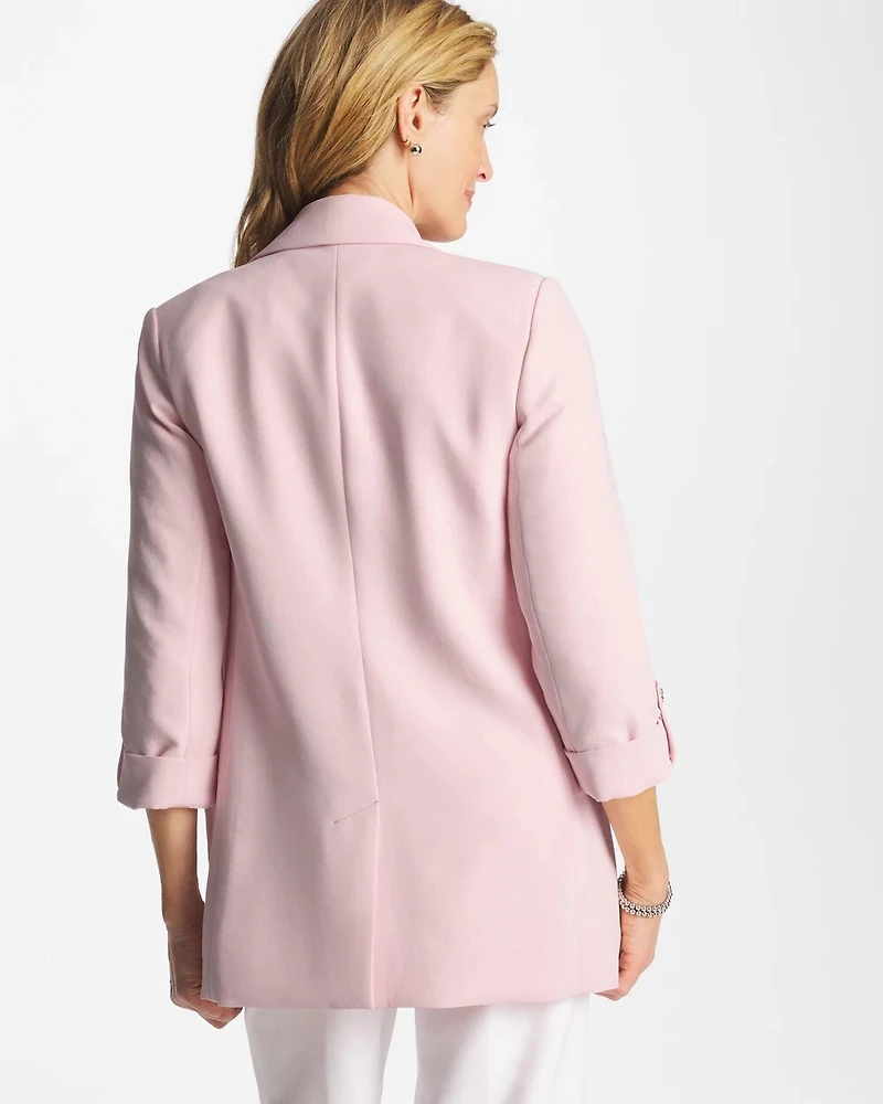 Boyfriend Crepe Blazer