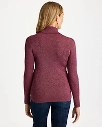 Ella Ribbed Turtleneck Sweater