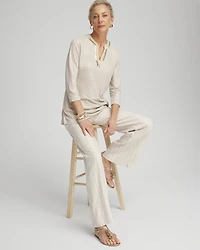 Linen Embellished Tunic
