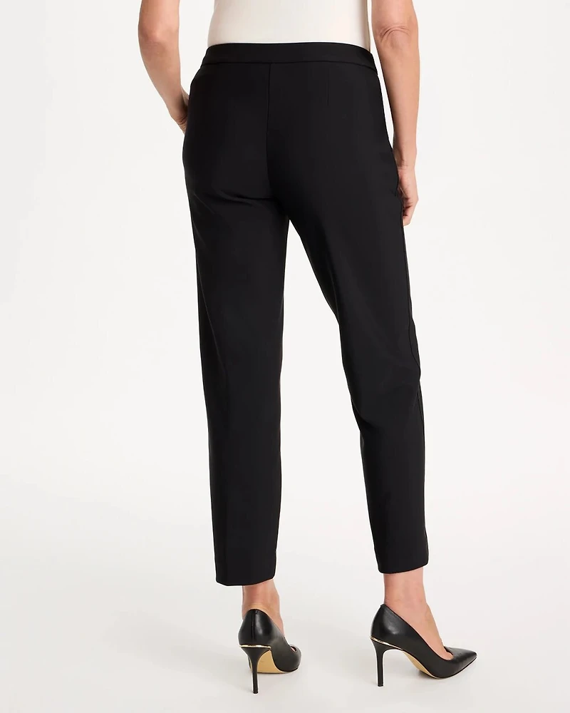 Emme Soft-Stretch Slim Ankle Pants