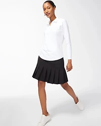 Zenergy® Mesh Detail Zip Pullover