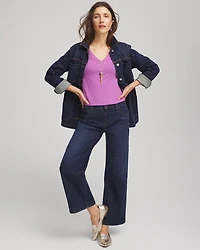 Touch of Cool™ V-Neck Layering Tee