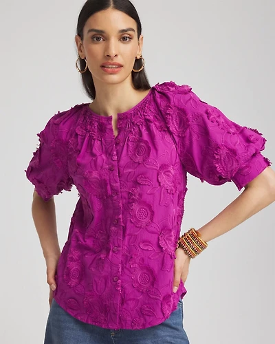 Embroidered Top