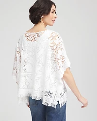 Lace Crochet Poncho