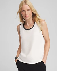 Zenergy® Luxe Cashmere Blend Ballchain Tank