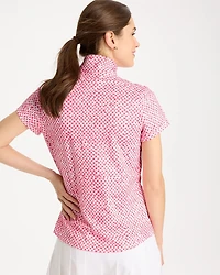 Zenergy® UPF Geo Half Zip Polo