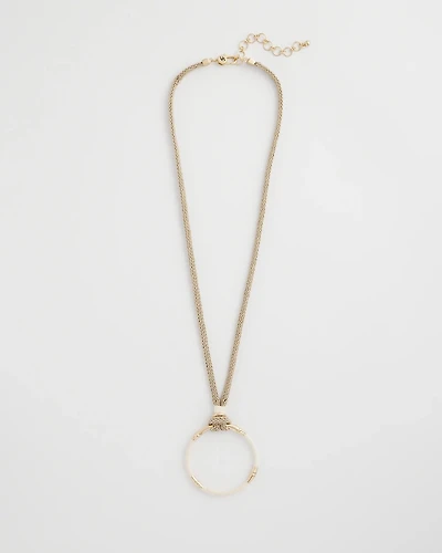 Large Open Pendant Necklace