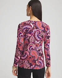 Touch of Cool™ Paisley Layering Tee