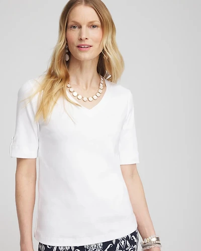Everyday V-Neck Pima Tee