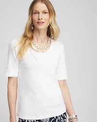 Everyday V-Neck Pima Tee