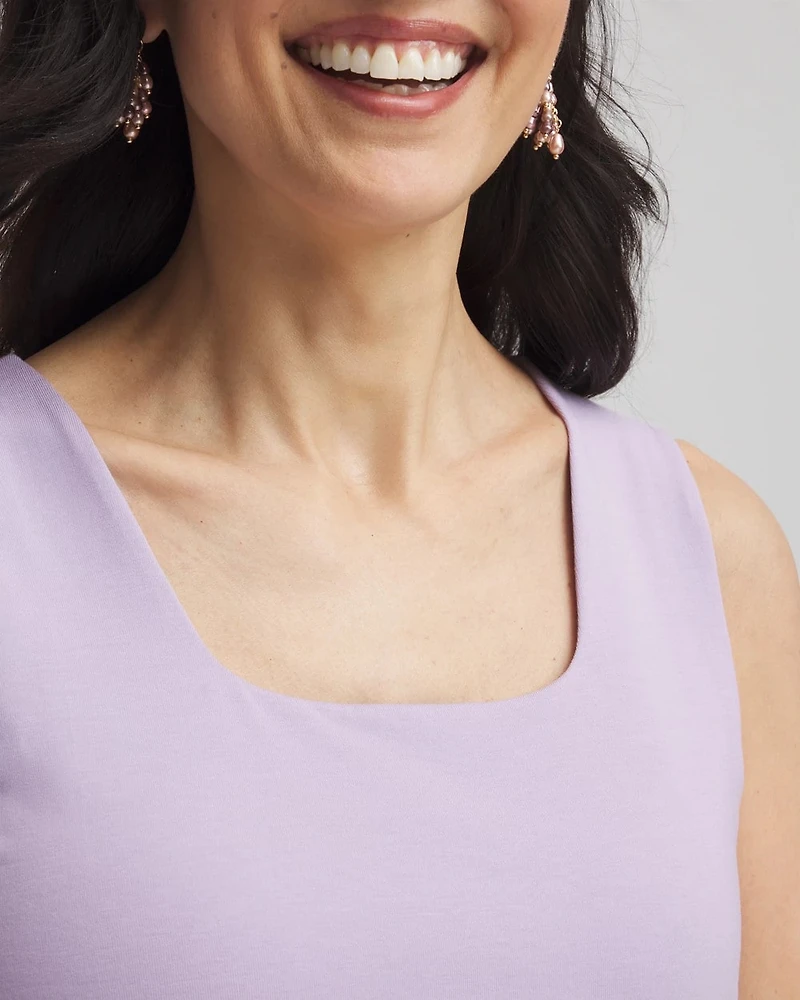 Contour Cotton™ Square Neck Tank